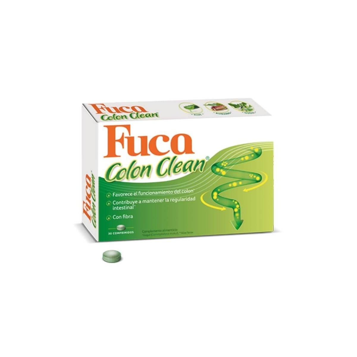 fuca colon clean 30 comprimidos