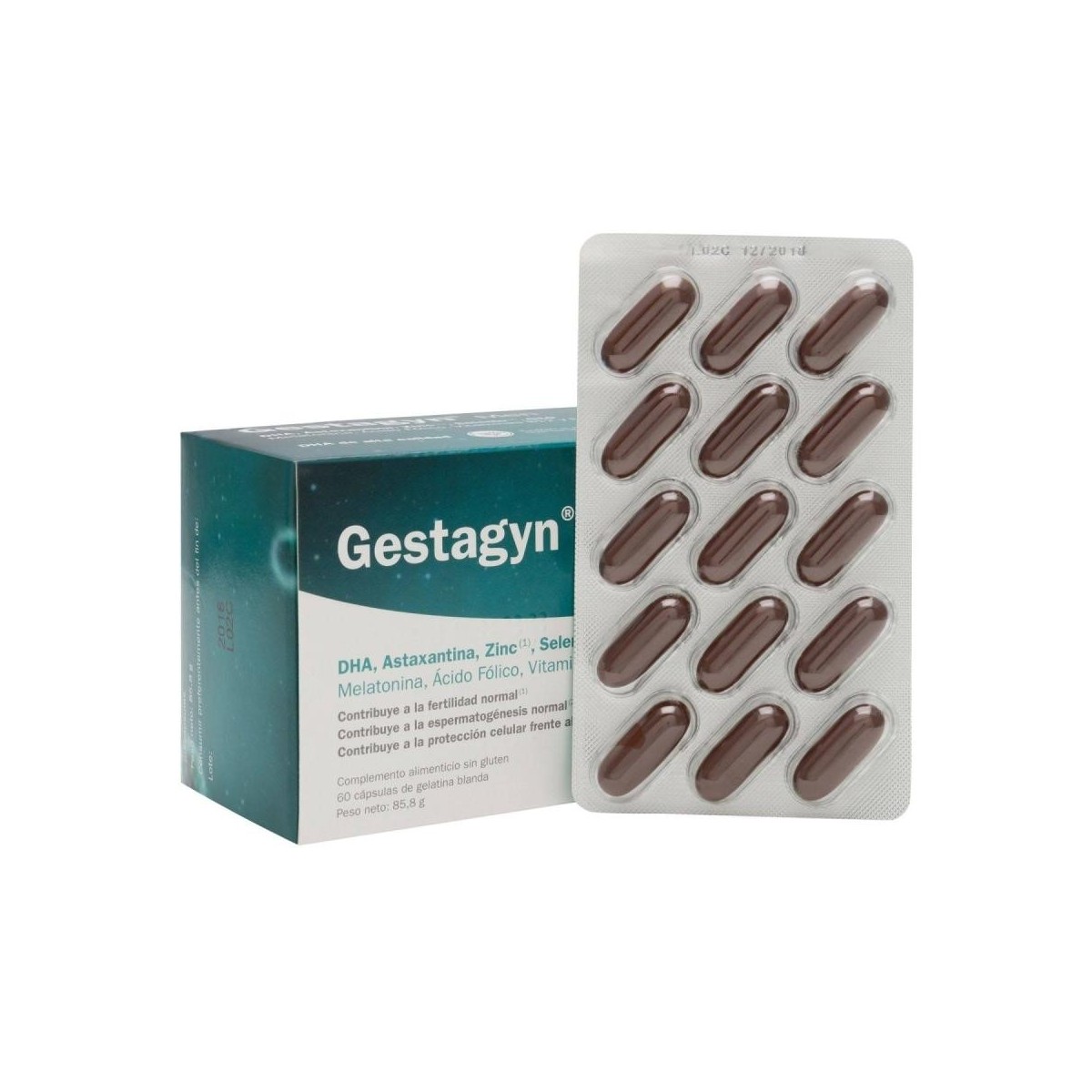 gestagyn men 60 capsulas