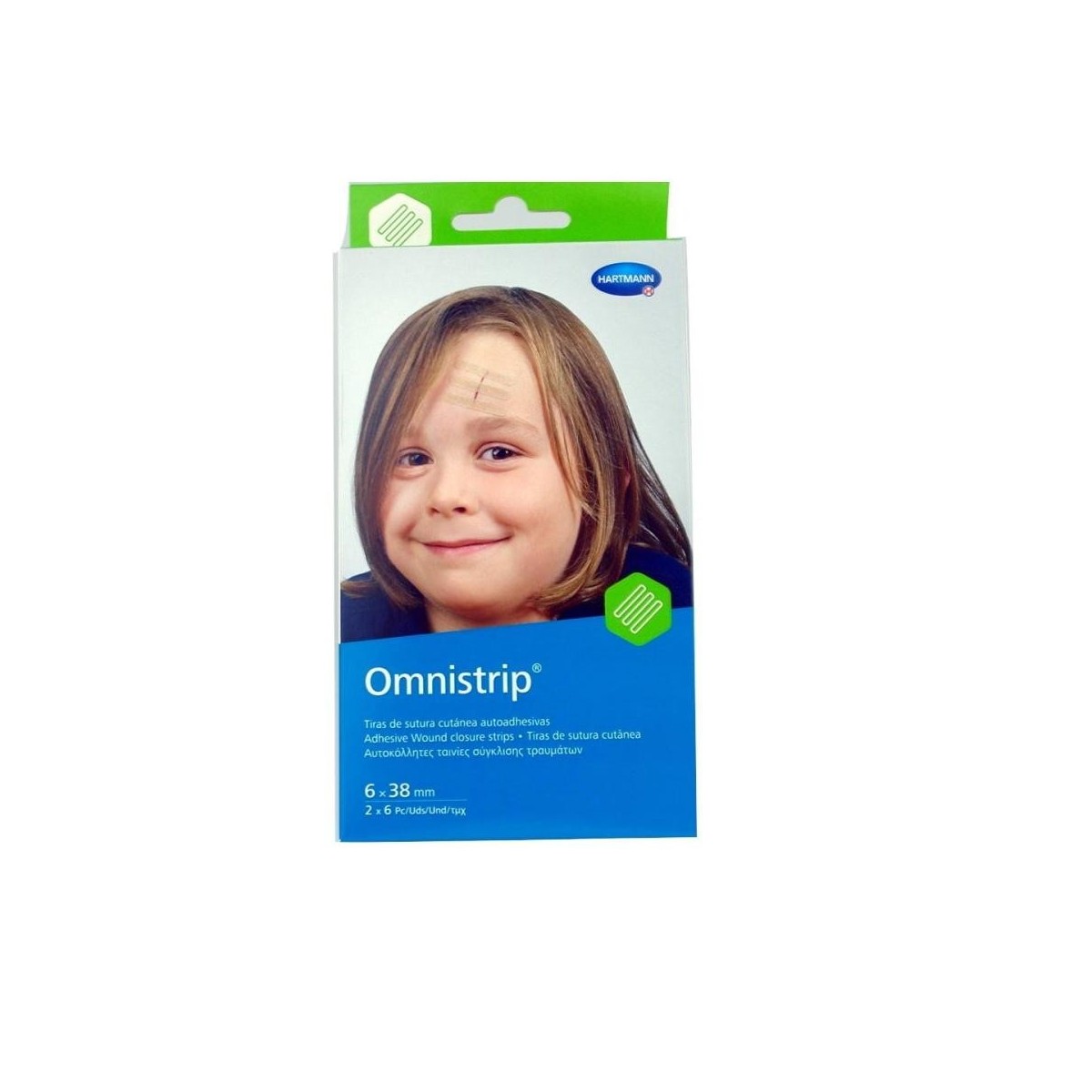 omnistrip sutura cutanea esteril 6 mm x 38 mm