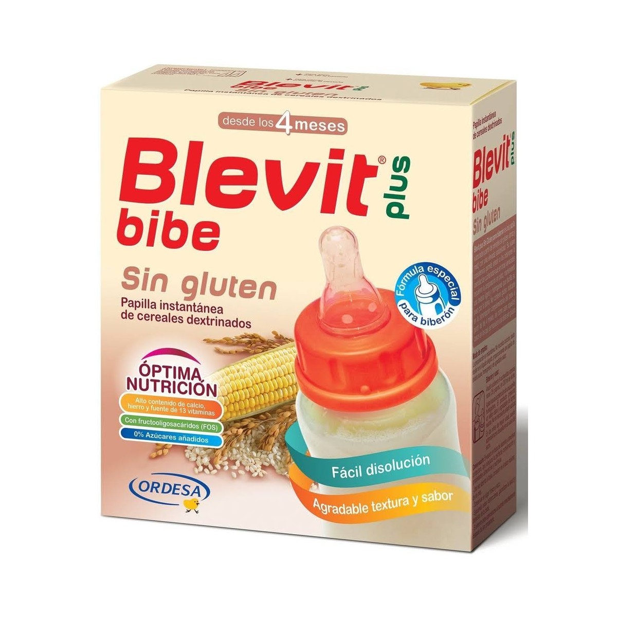 blevit plus bibe sin gluten 600 gr