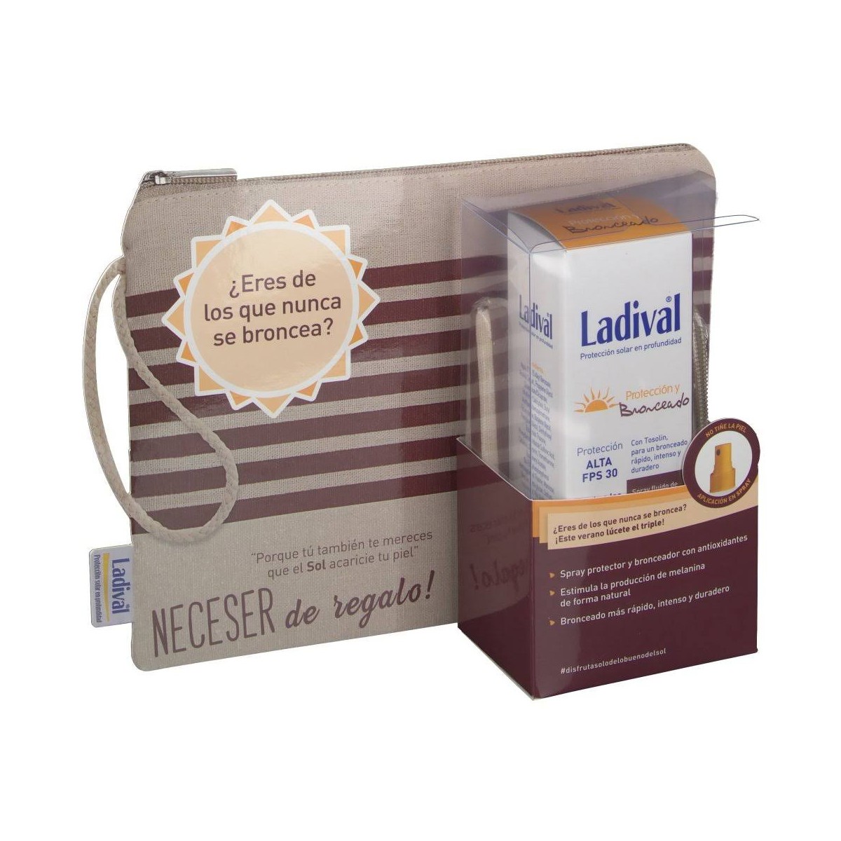 ladival spray proteccion y bronceado fps30 150 ml