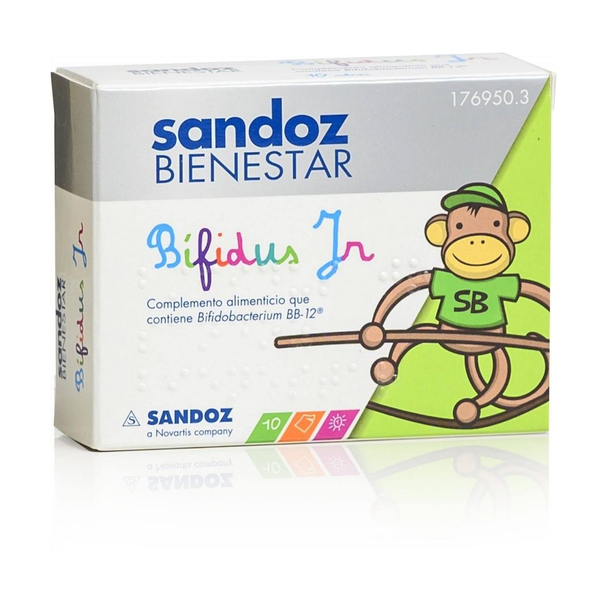 sandoz bienestar bifidus jr 10 sobres
