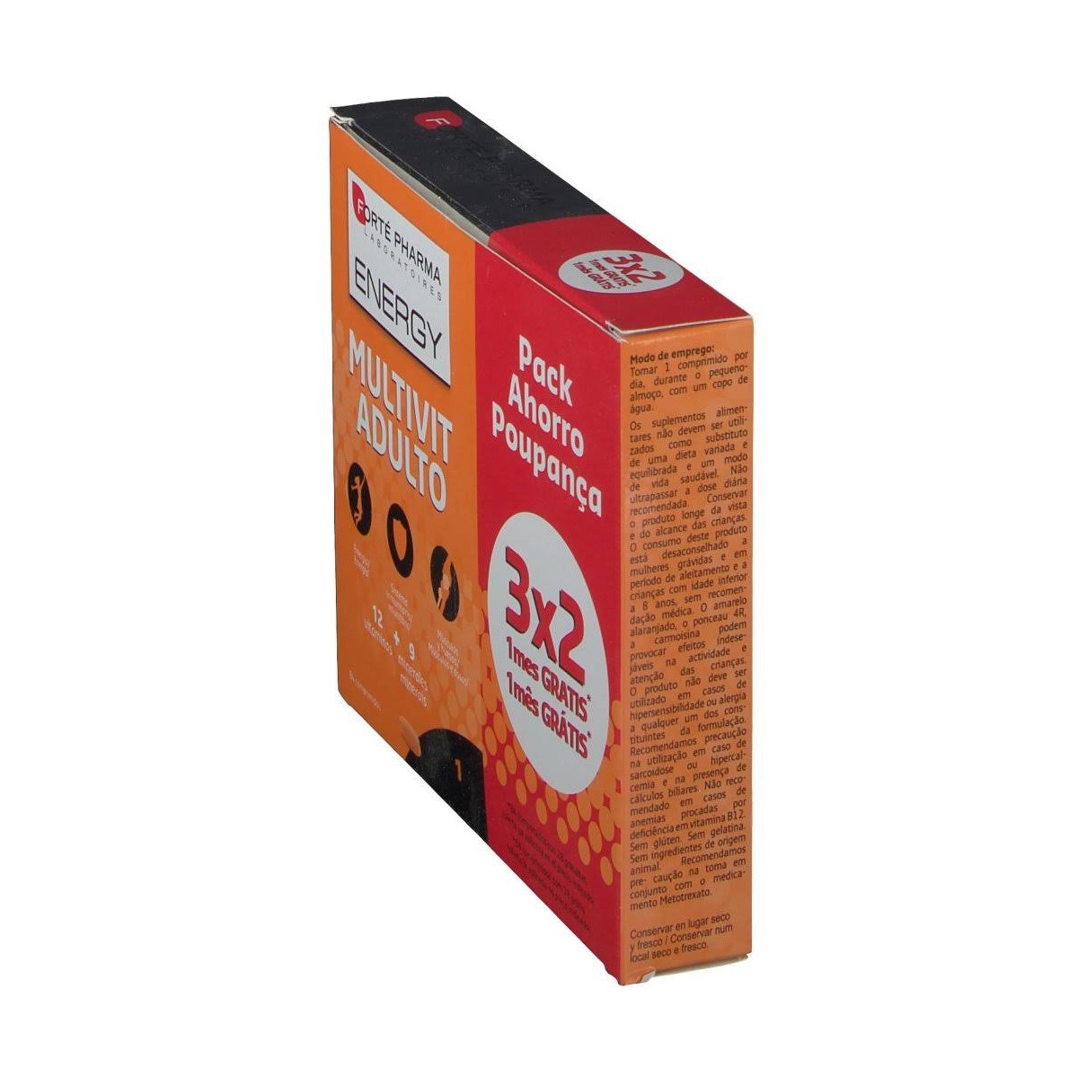 energy multivit adulto 84 comprimidos