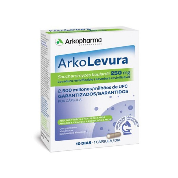 arkopharma arkolevura saccharomyces boulardii 10 capsulas