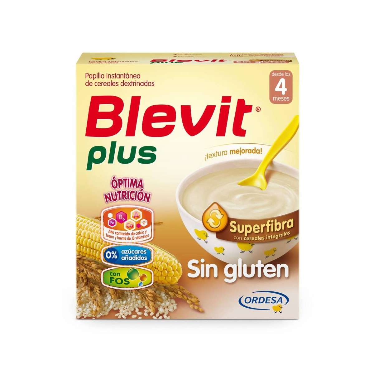 blevit plus superfibra sin gluten 600 gr