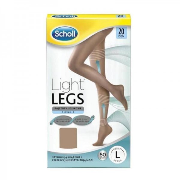 scholl medias compresion 20 den carne l