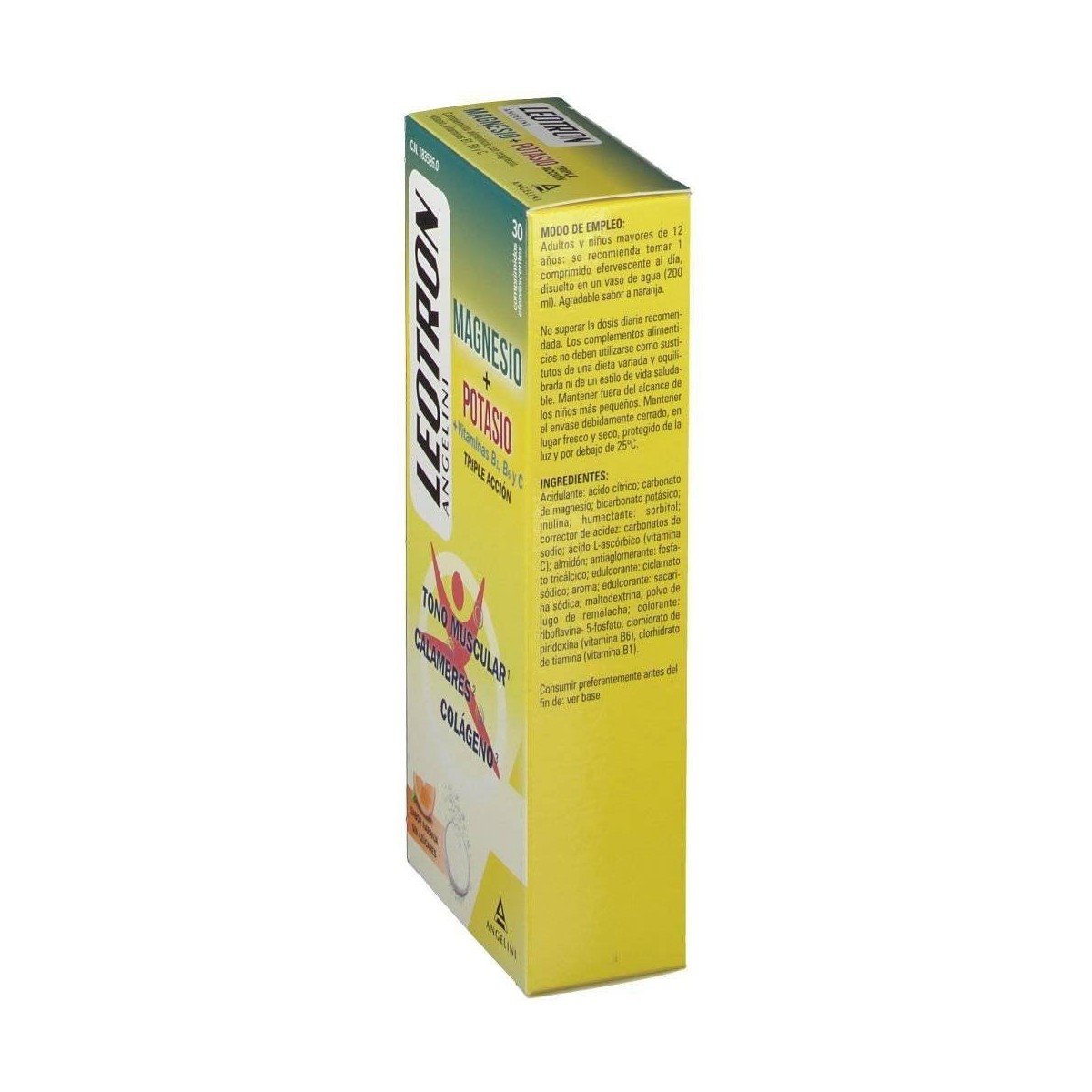 leotron magnesio potasio 30 comprimidos