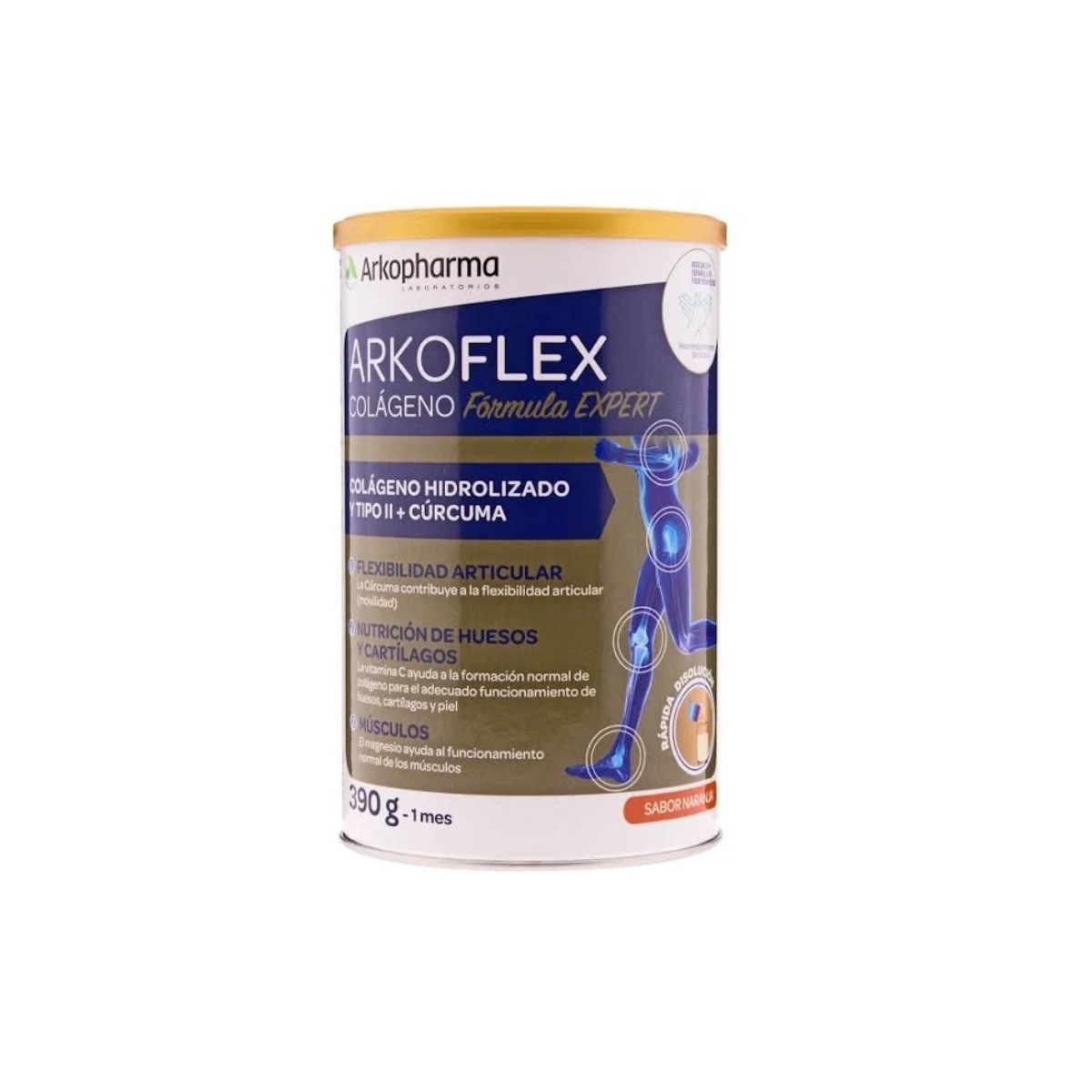 arkoflex colageno sabor naranja 390g