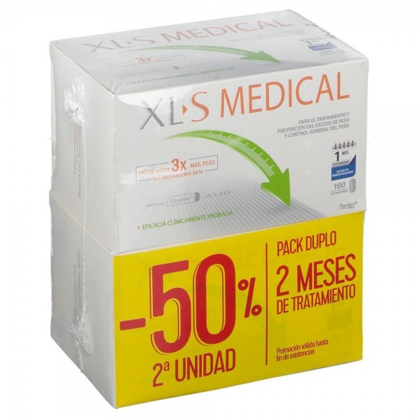 xls medical captagrasas 180 comprimidos