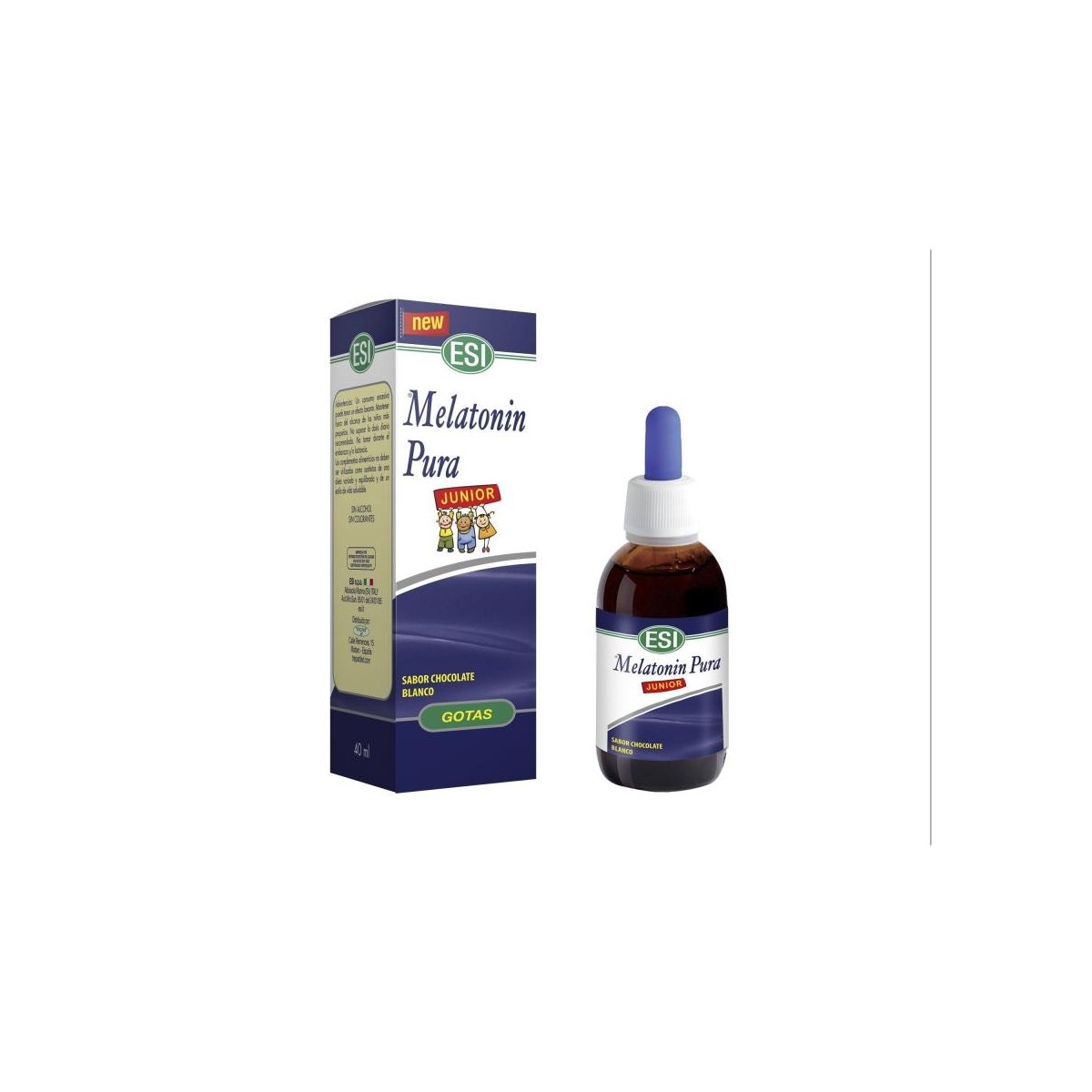 melatonin junior 1mg 40ml esi