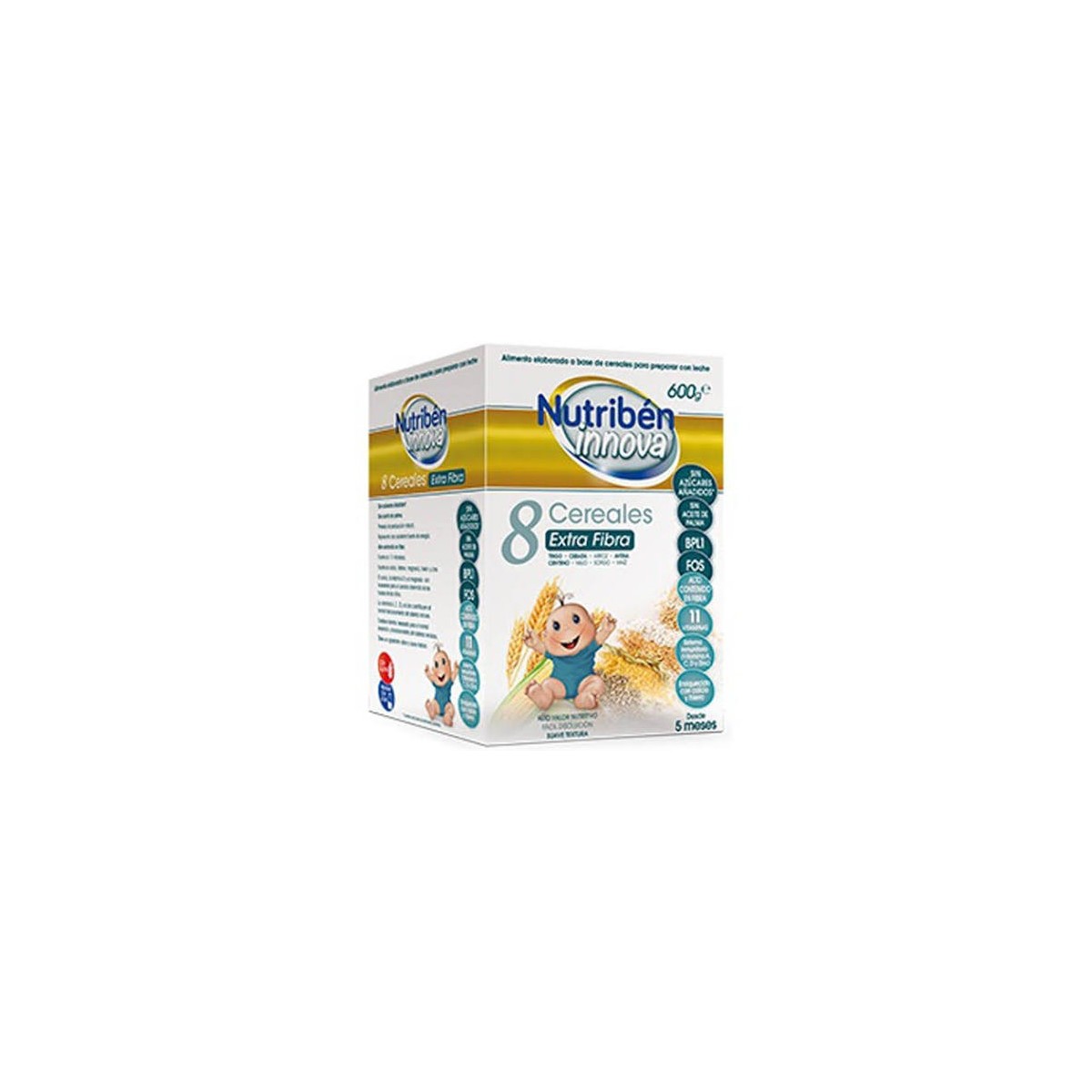nutriben innova 8 cereales extra fibra 600 g