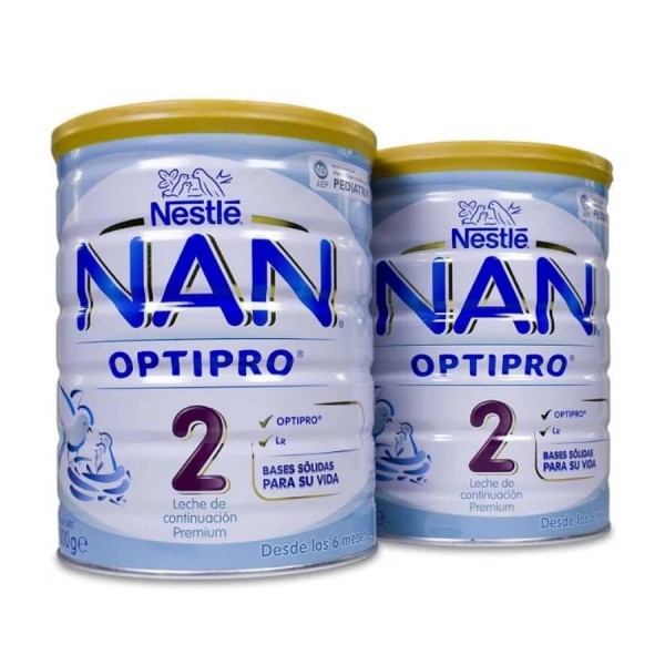 nan 2 optipro 800 g duplo