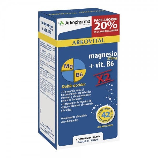 arkovital comprimidos magnesio