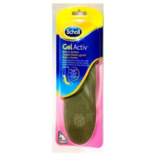 dr scholl gel activ plantillas botas y botines