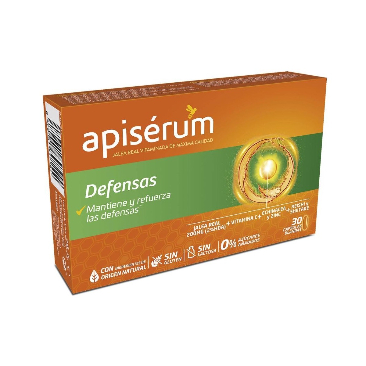 apiserum defensas 30 capsulas