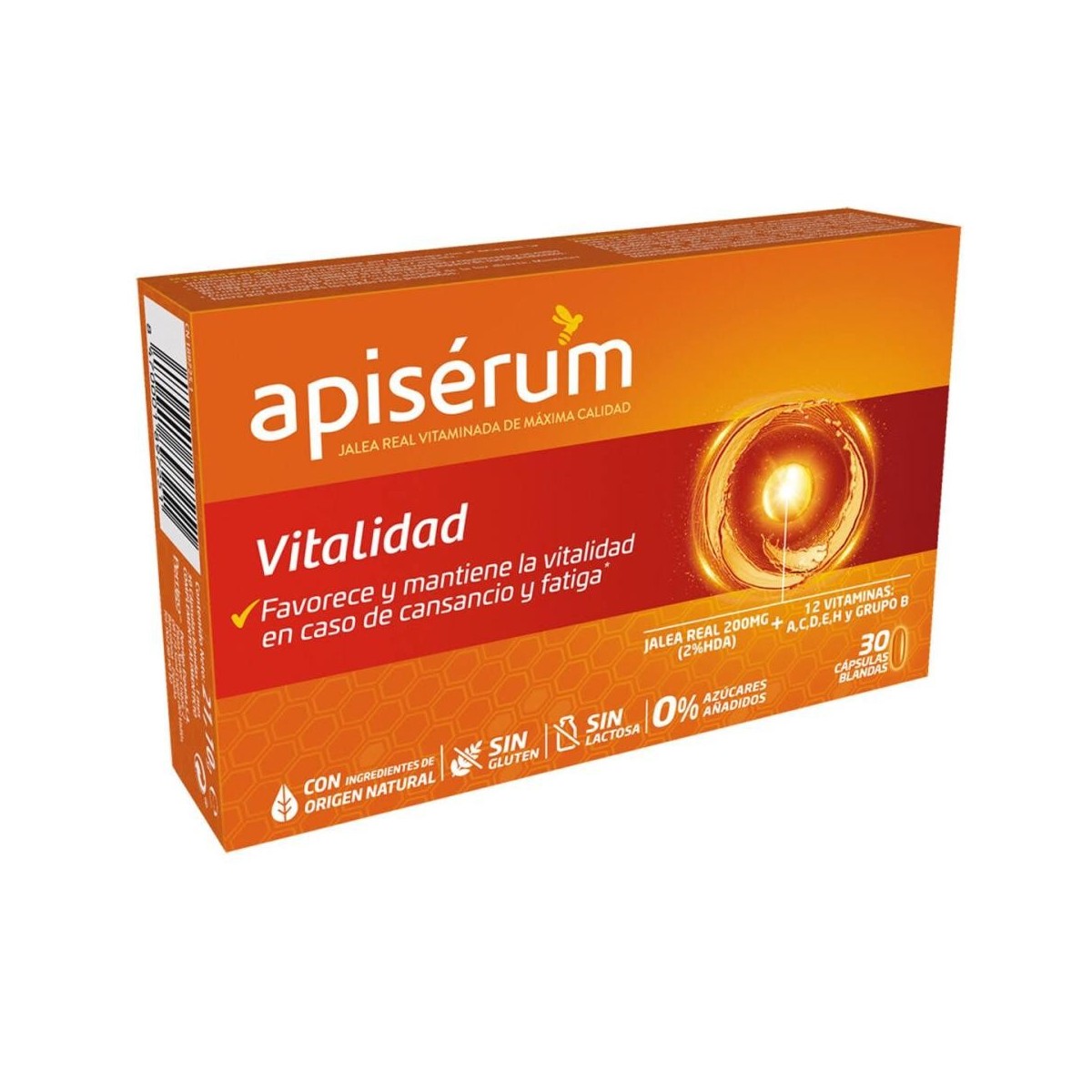 apiserum vitalidad 30 capsulas