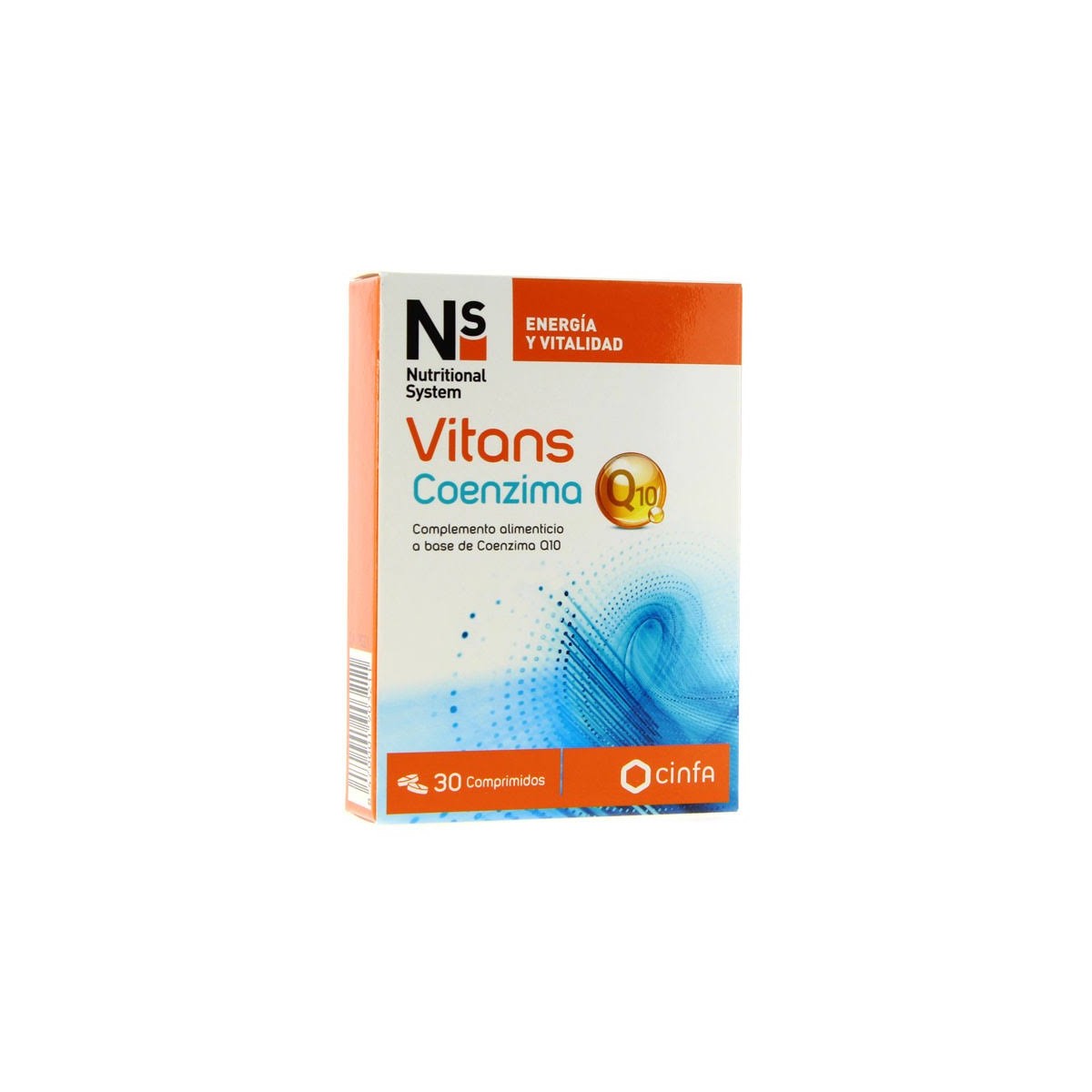 ns vitans coenzima q10 30 comprimidos