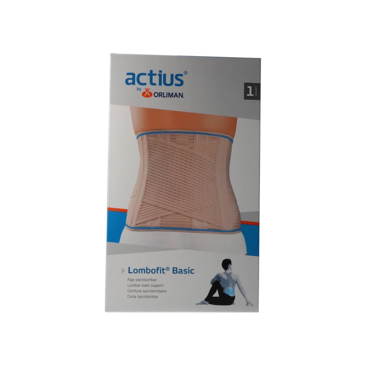 orliman faja sacrolumbar lombofit basic talla 4