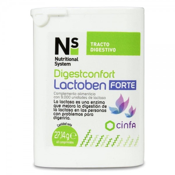 ns digestconfort lactoben forte 60 comprimidos