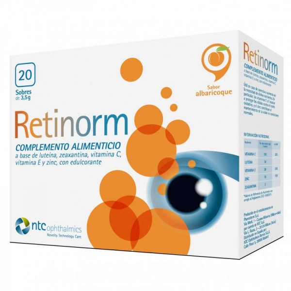 retinorm 20 sobres