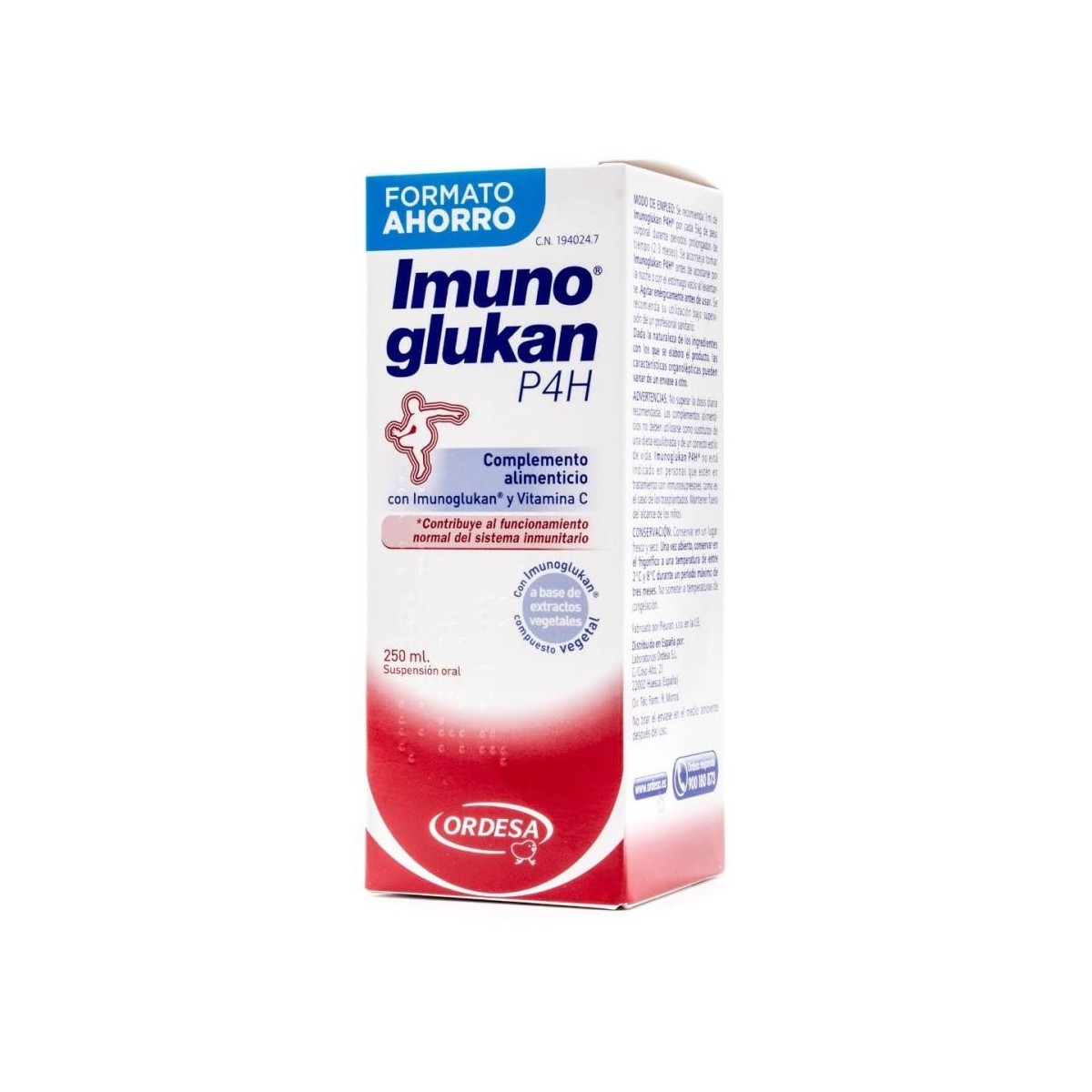 imunoglukan p4h 250ml