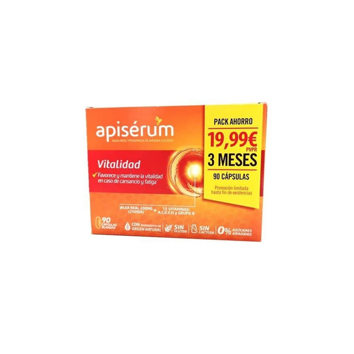 apiserum vitalidad 90 capsulas