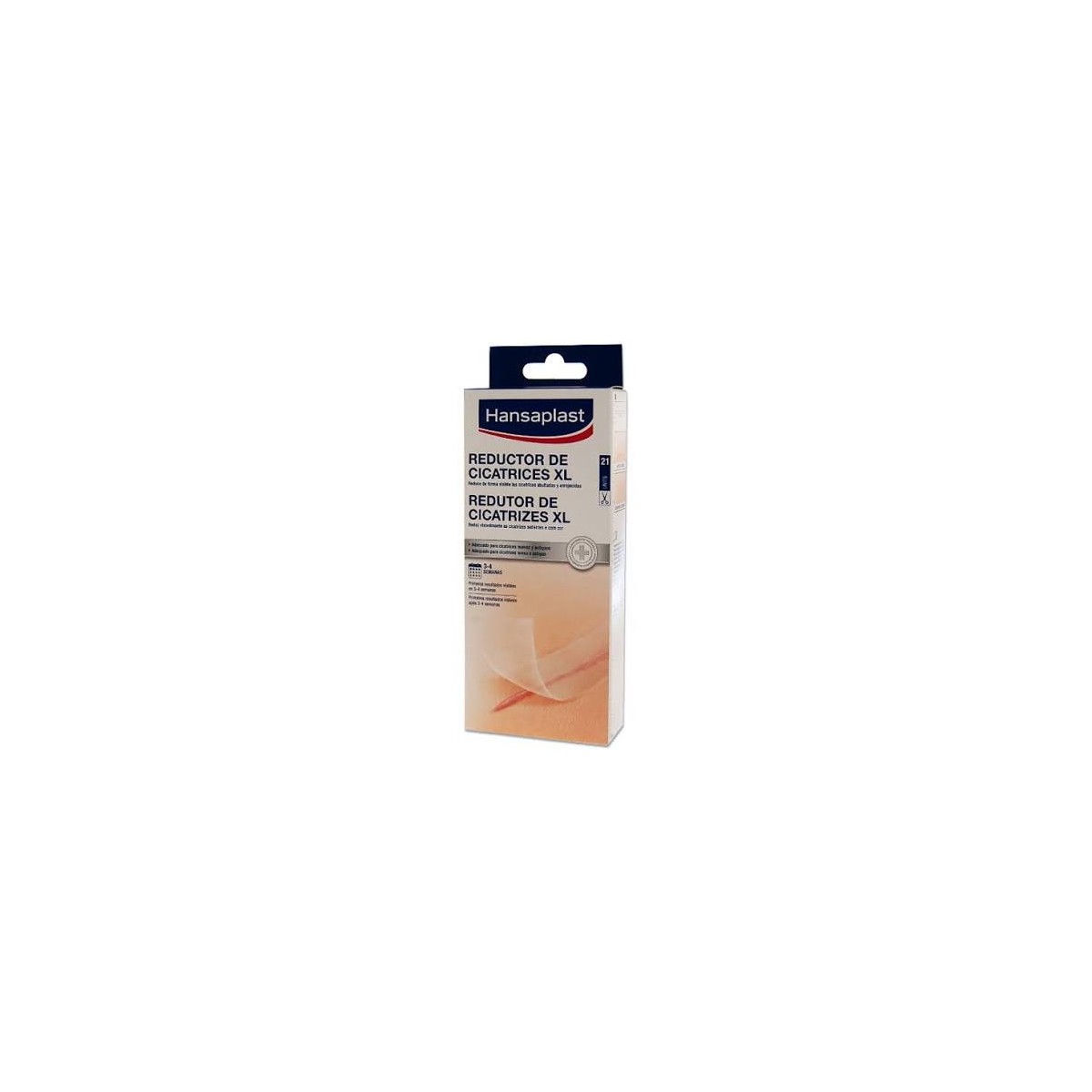 hansaplast reductor de cicatrices xl 21 uds