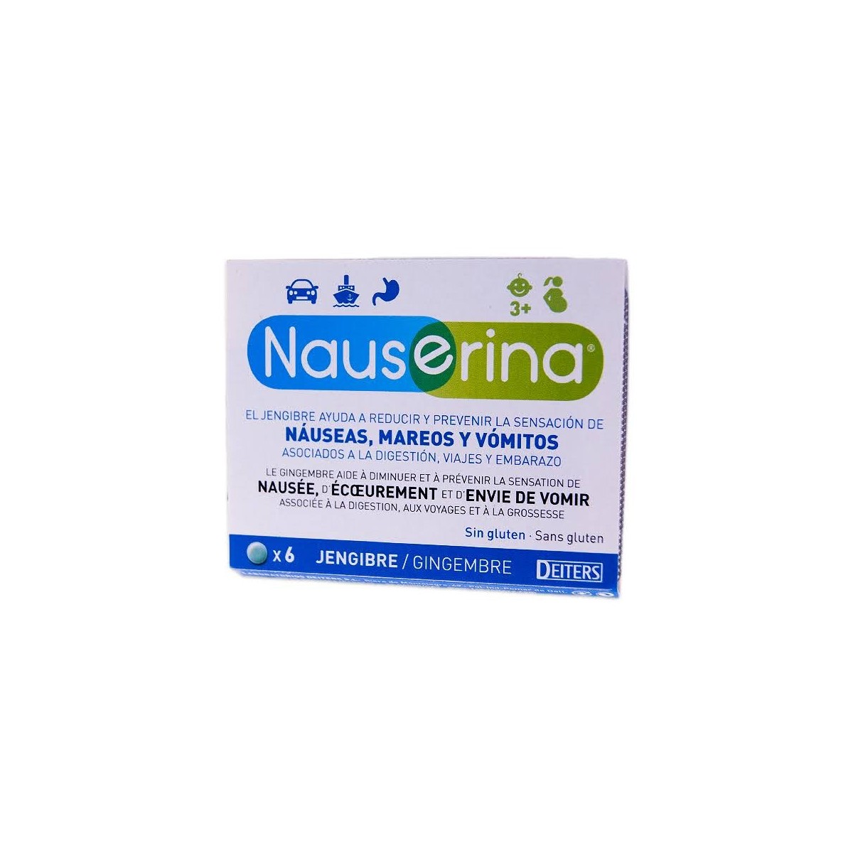 nauserina 6 comprimidos deiters