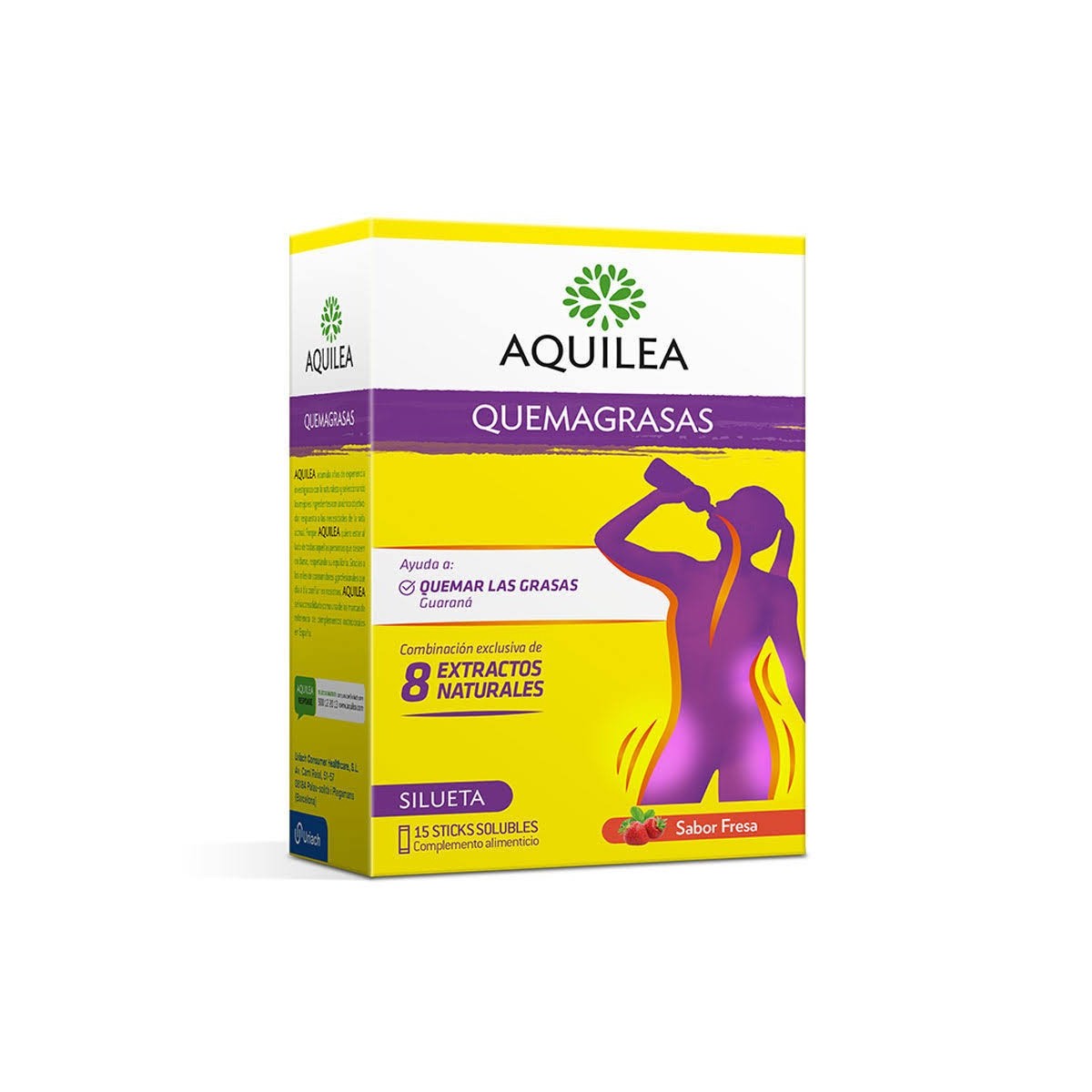 aquilea quemagrasas 15 sticks