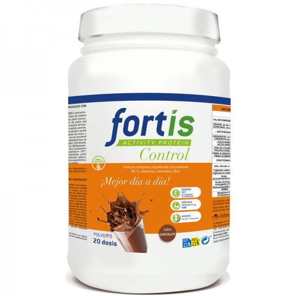fortis activity protein control chocolate bote 1140gr