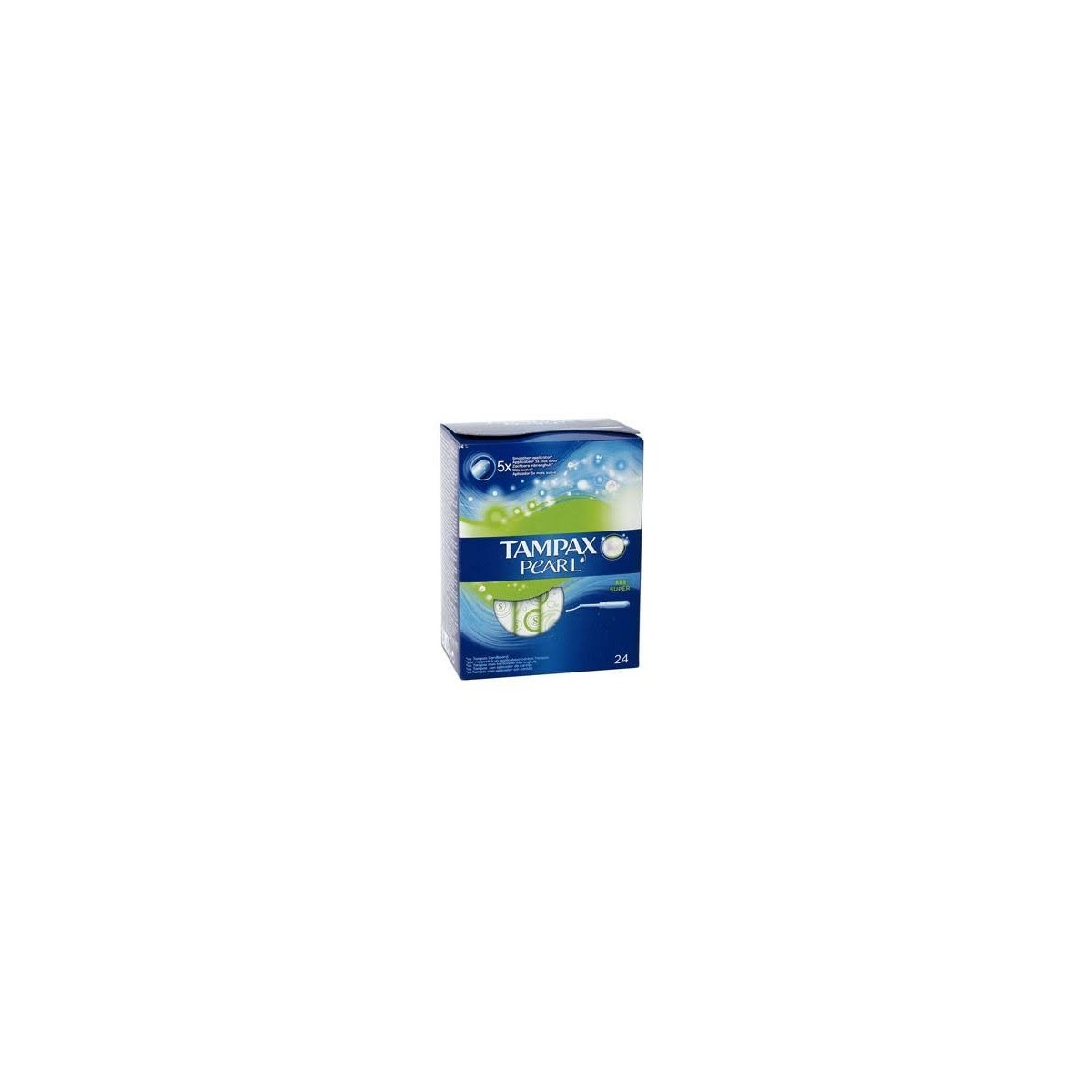 tampax pearl tampon super 24uds