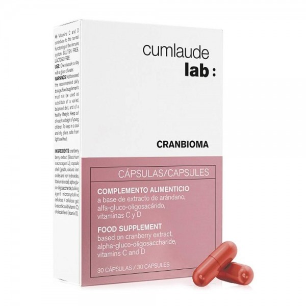 cumlaude cranbioma 30 capsulas