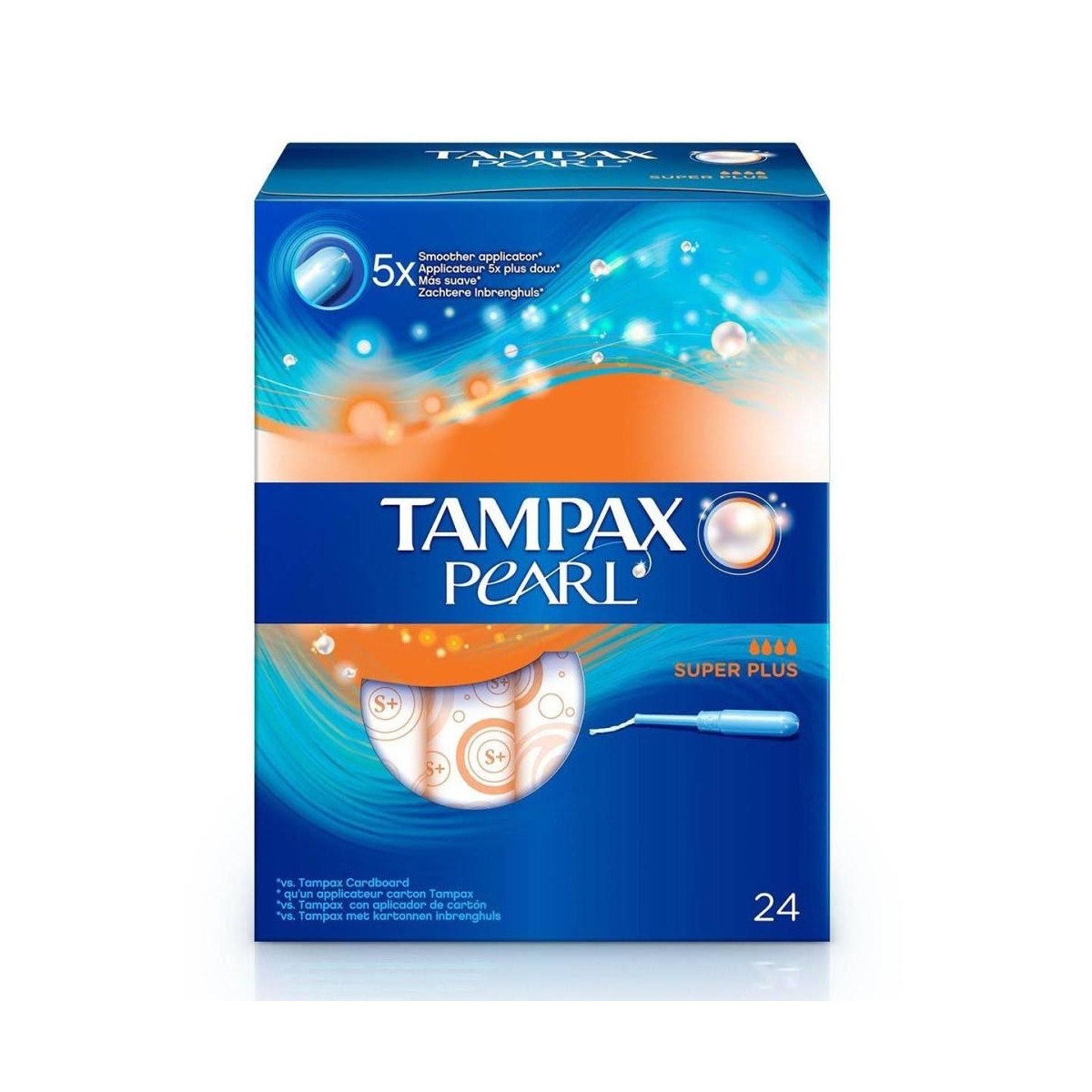 tampax pearl super plus 24 tampones