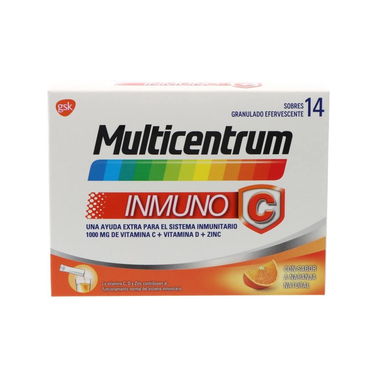 multicentrum inmuno c 14 sobres 71 g