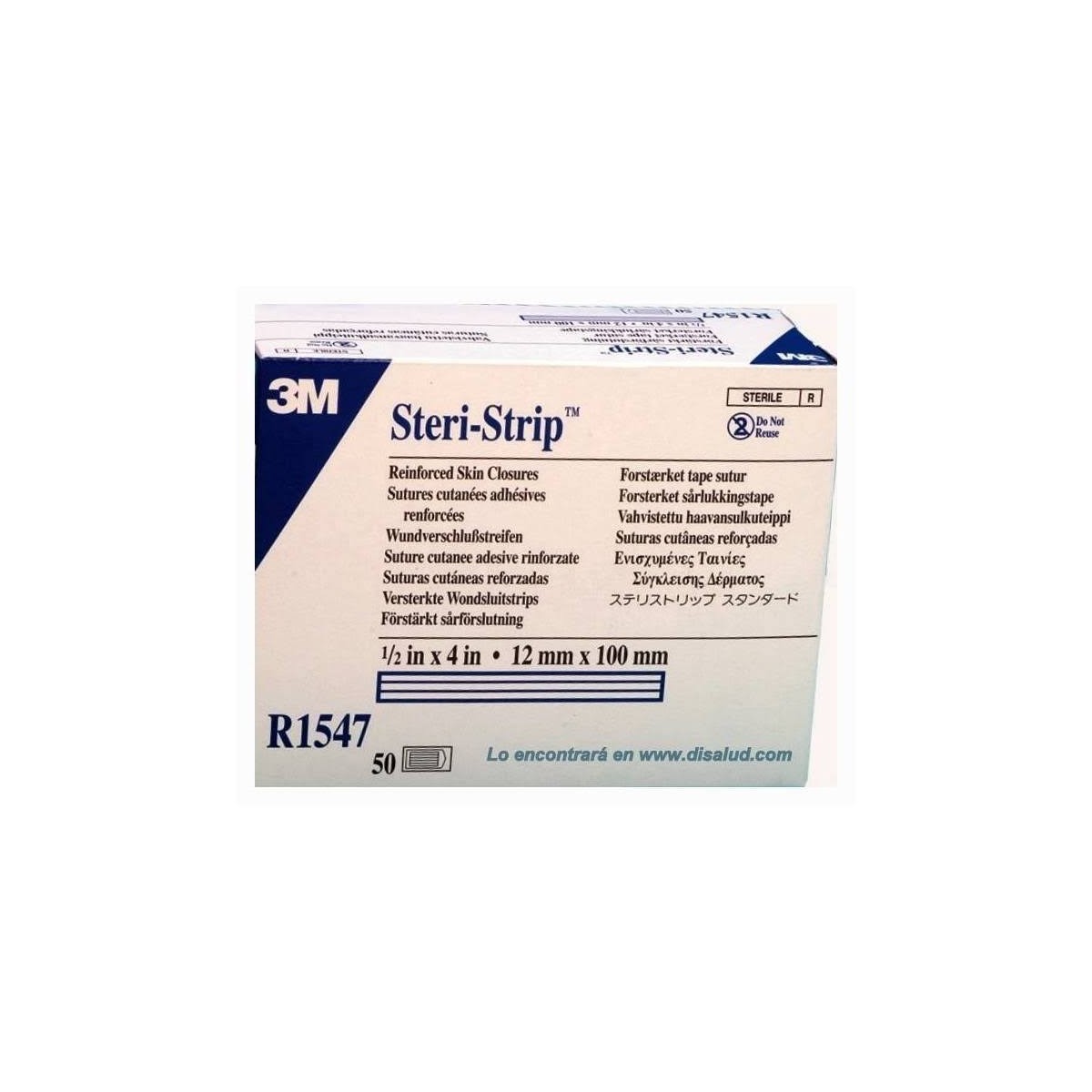 sutura steri strip 12 x 100 mm 6 tiras 3m