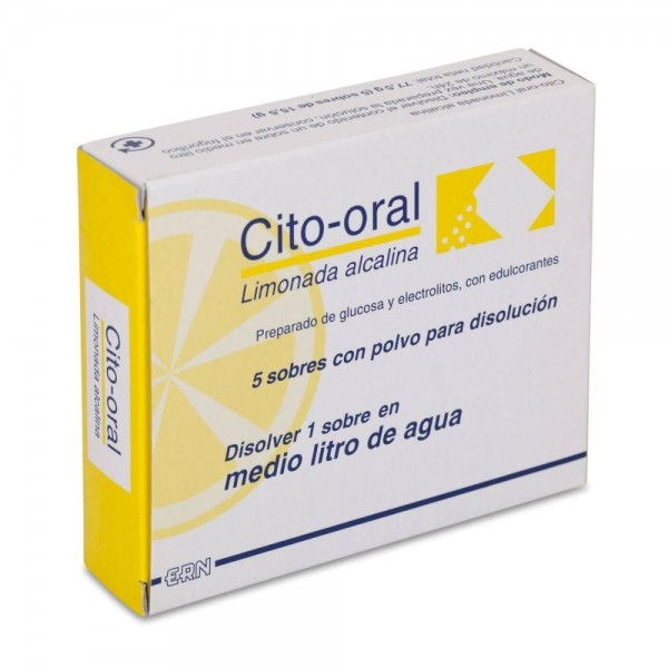 cito oral limonada alcalina 5 sobres