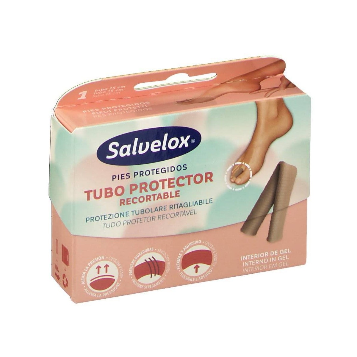 salveped tubo protector 15cm