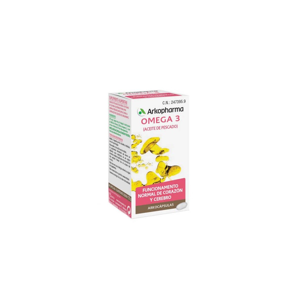 arkopharma omega 3 aceite de pescado 50 capsulas