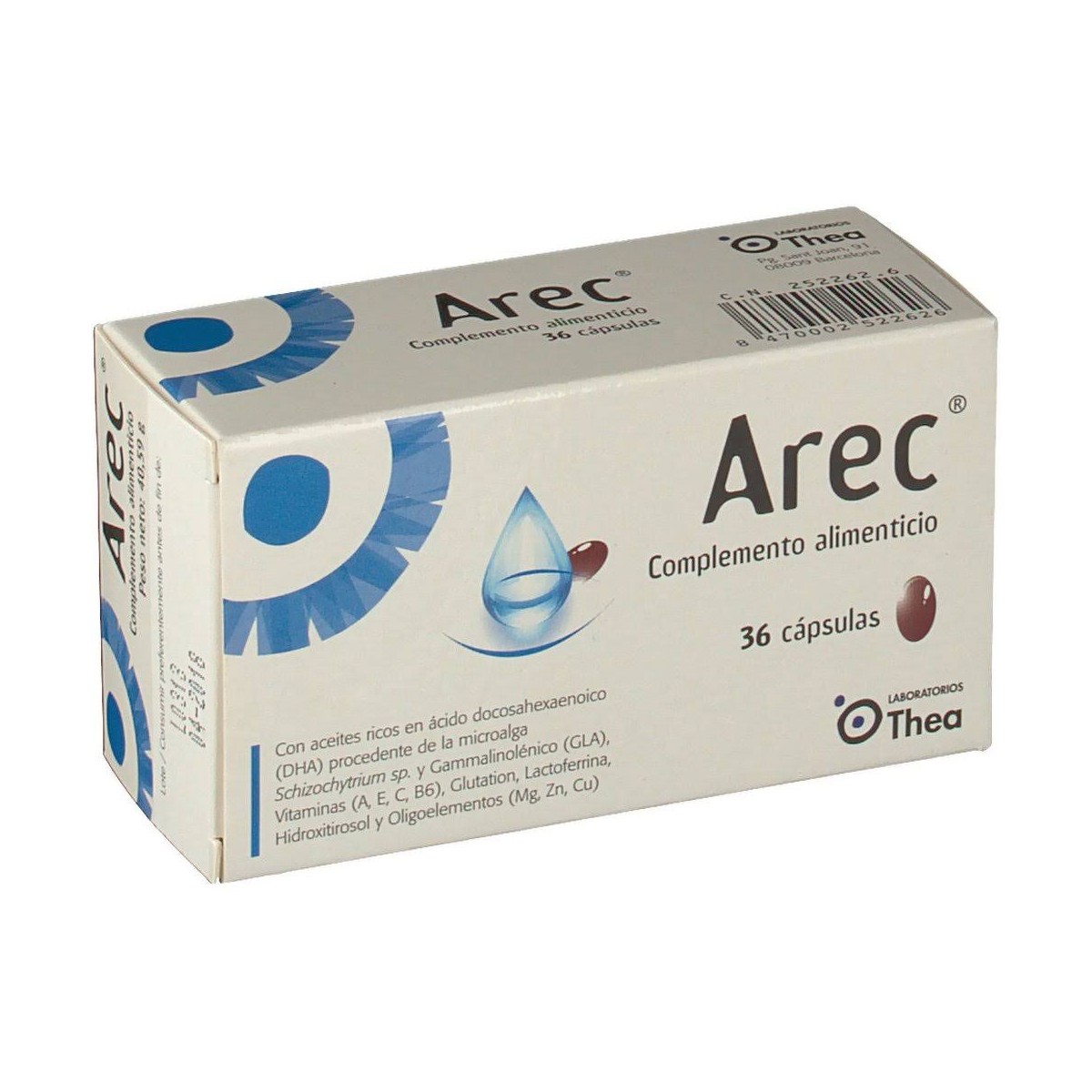 arec 36 capsulas