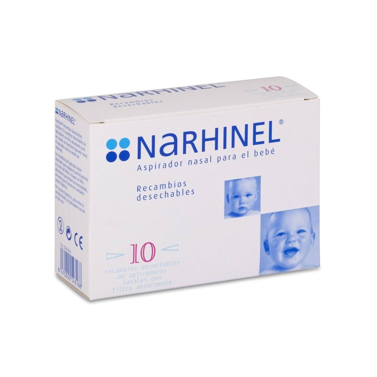 aspirador nasal narhinel 10 recambios