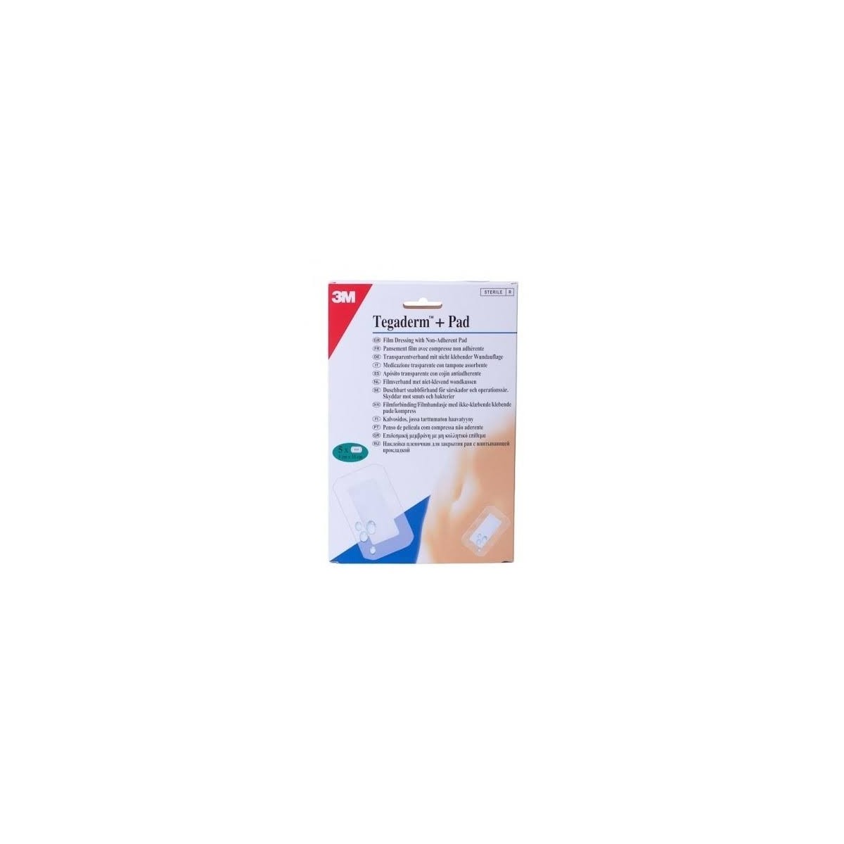tegaderm pad 3m 9x25cm 5 apositos