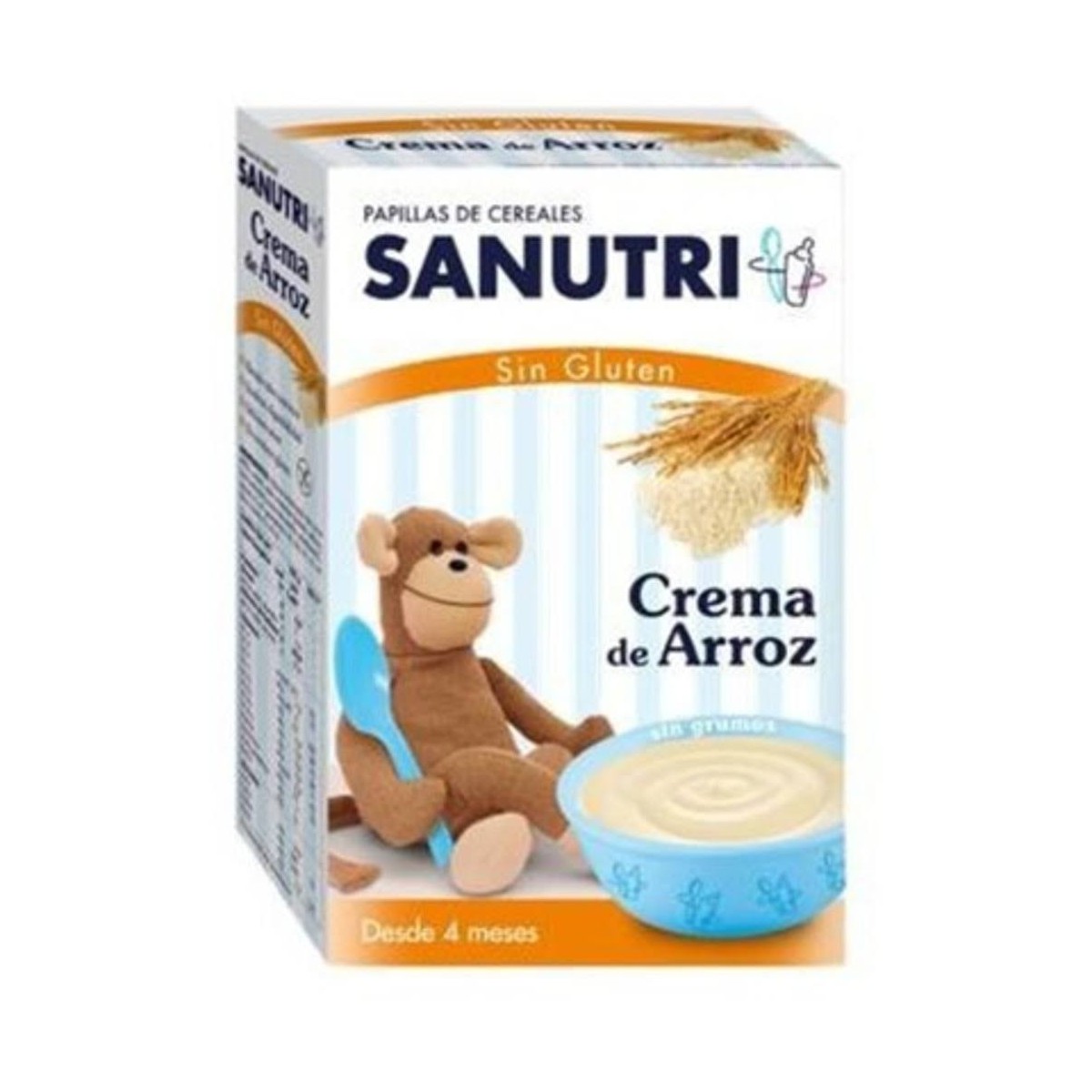 sanutri crema de arroz sin gluten 300 g