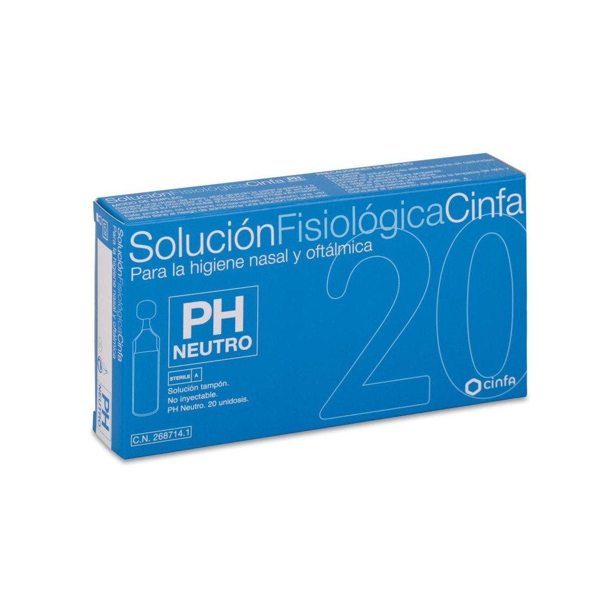solucion fisiologica cinfa 20 unidosis