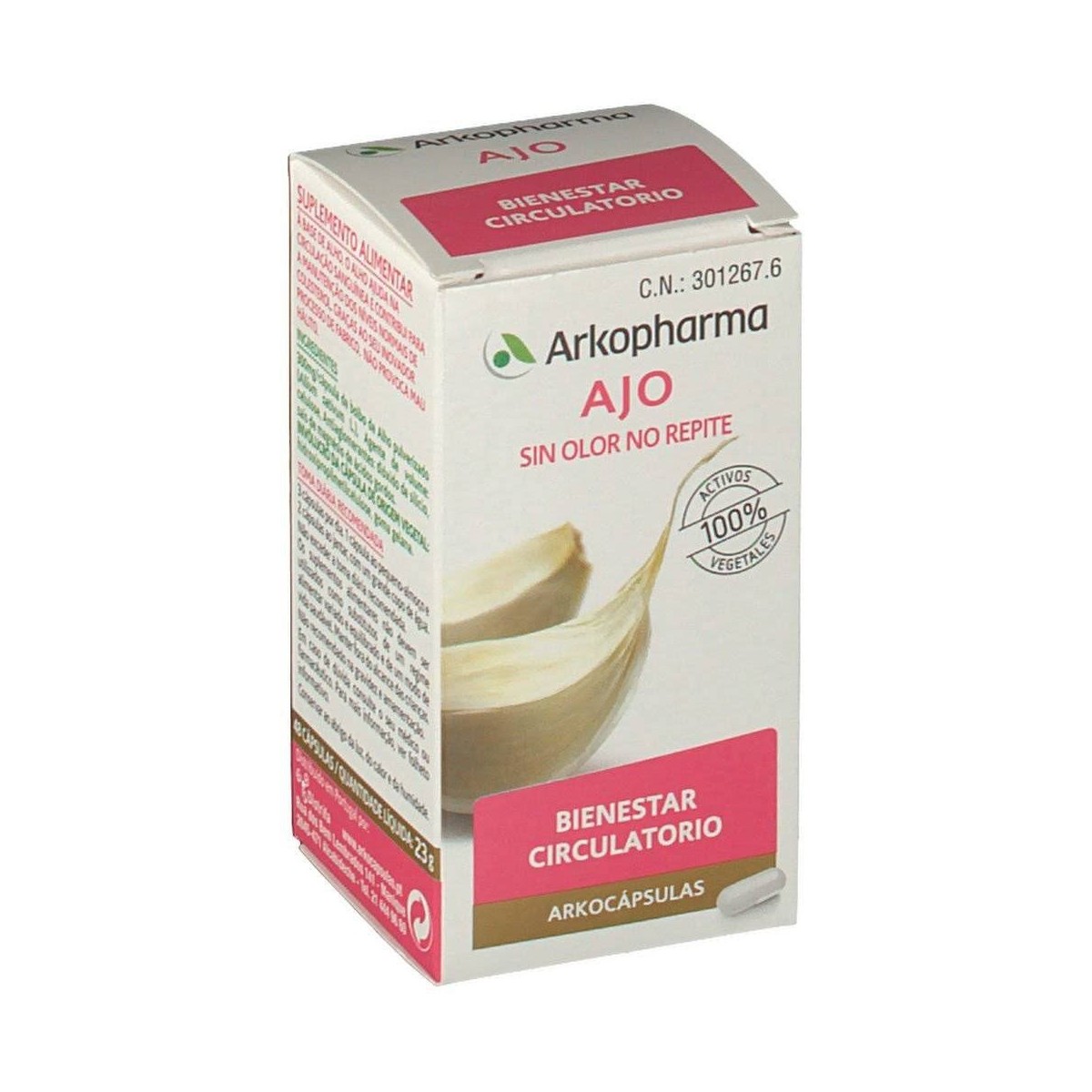 arkocapsulas ajo 48 capsulas