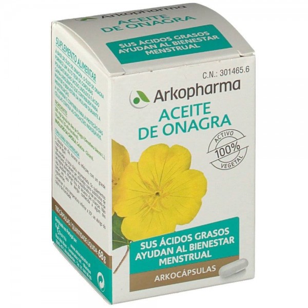 arkocapsulas aceite de onagra 100 perlas