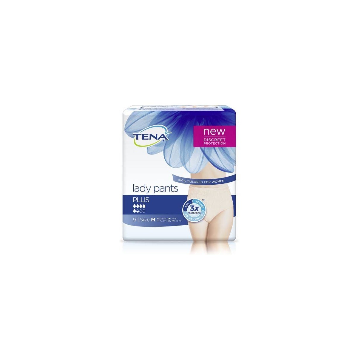tena lady pants plus talla m 9u