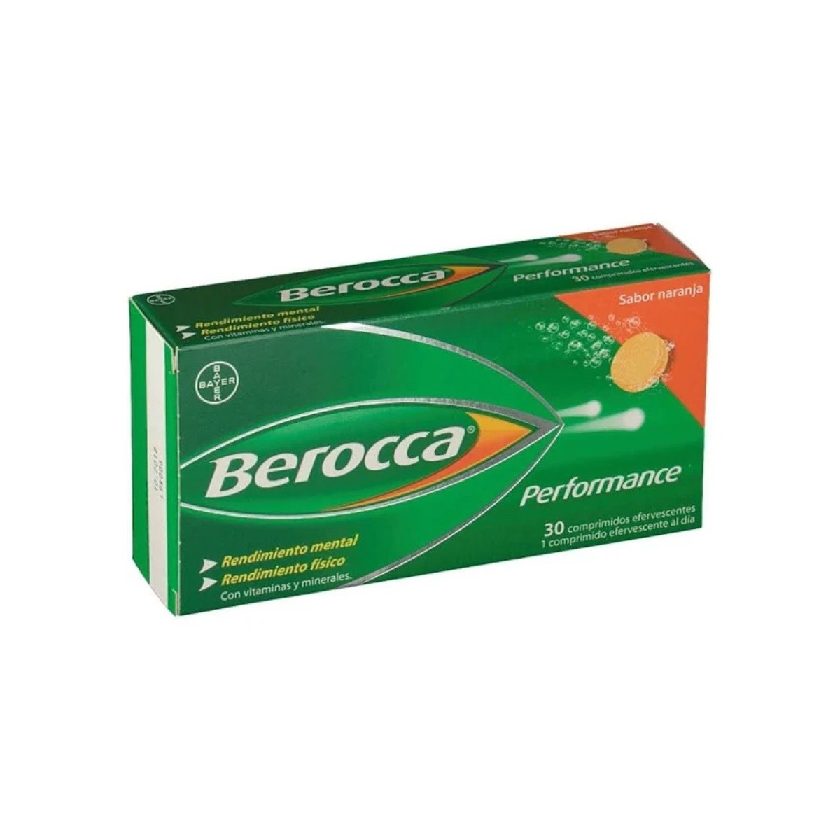 berocca performance naranja 30 comprimidos efervescentes