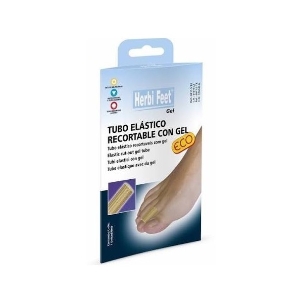 herbi feet tubo elastico recortable con gel talla s