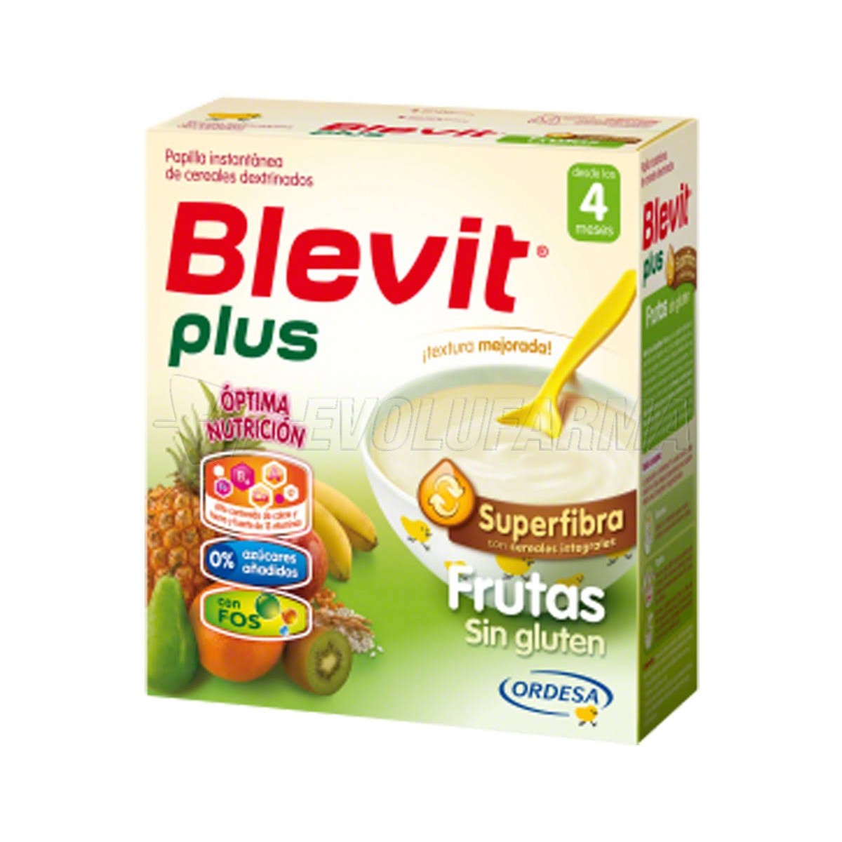 blevit plus superfibra frutas 300 gr