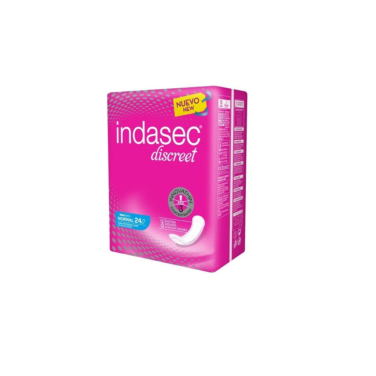 compresa indasec normal discreet 24